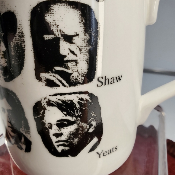 Irish Liffey Artefacts Irish Writers Mug (C14) - Picture 3 of 9